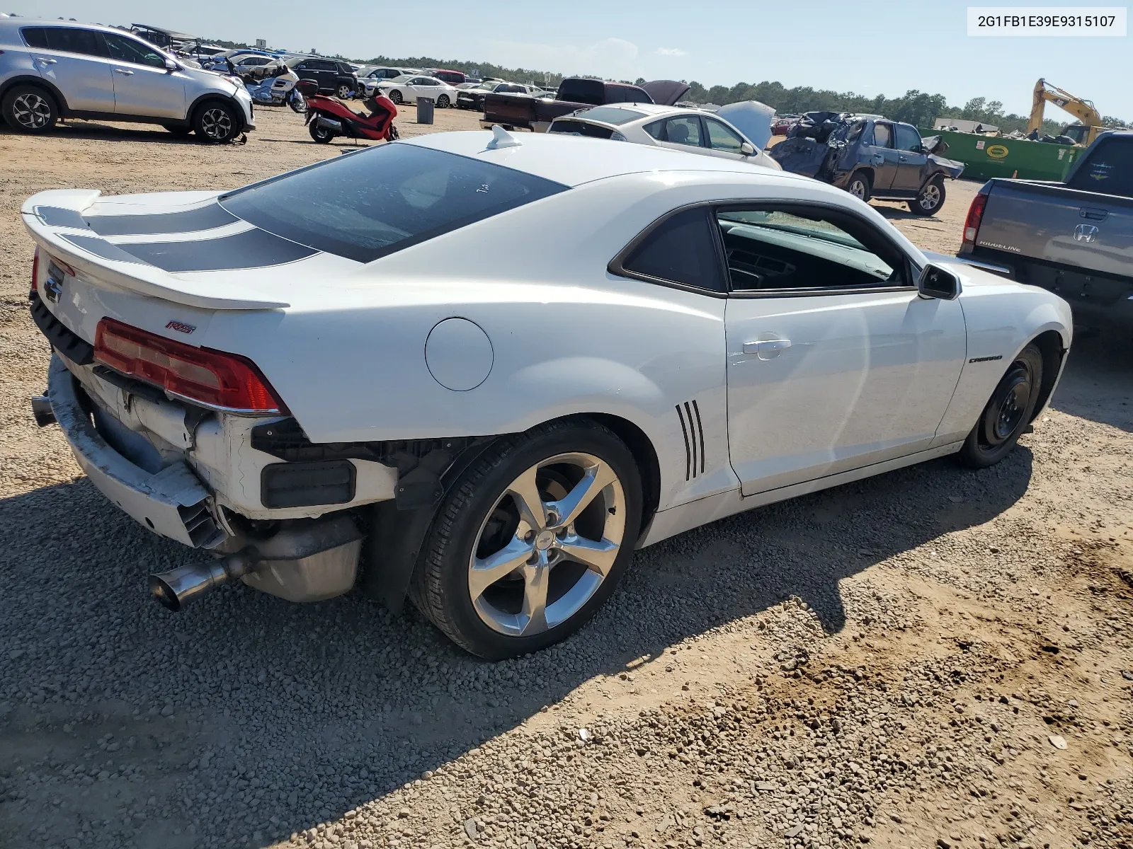 2G1FB1E39E9315107 2014 Chevrolet Camaro Lt