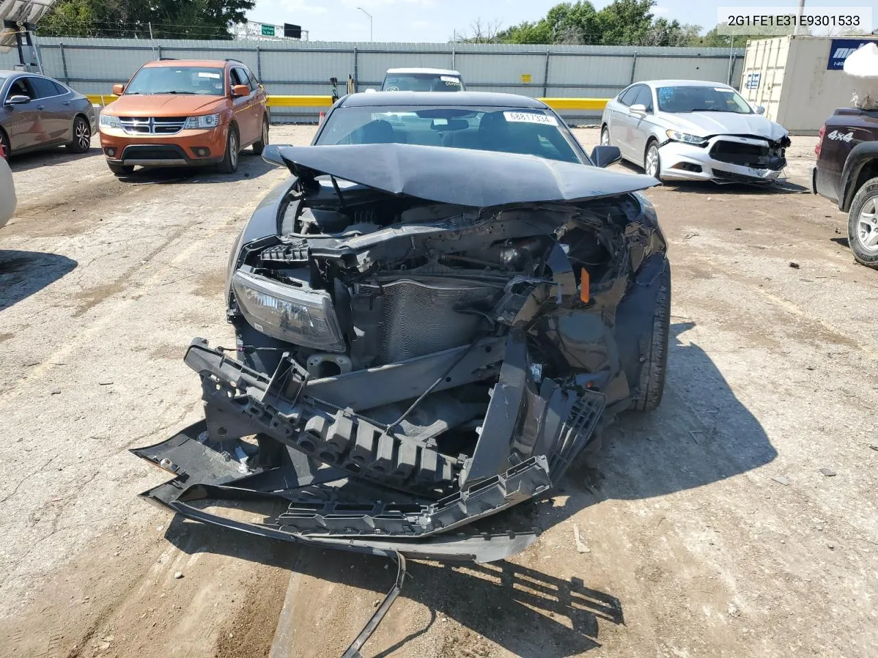 2G1FE1E31E9301533 2014 Chevrolet Camaro Ls