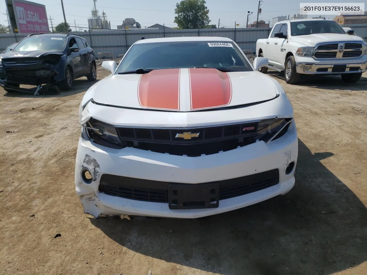 2014 Chevrolet Camaro Lt VIN: 2G1FG1E37E9156623 Lot: 69084464