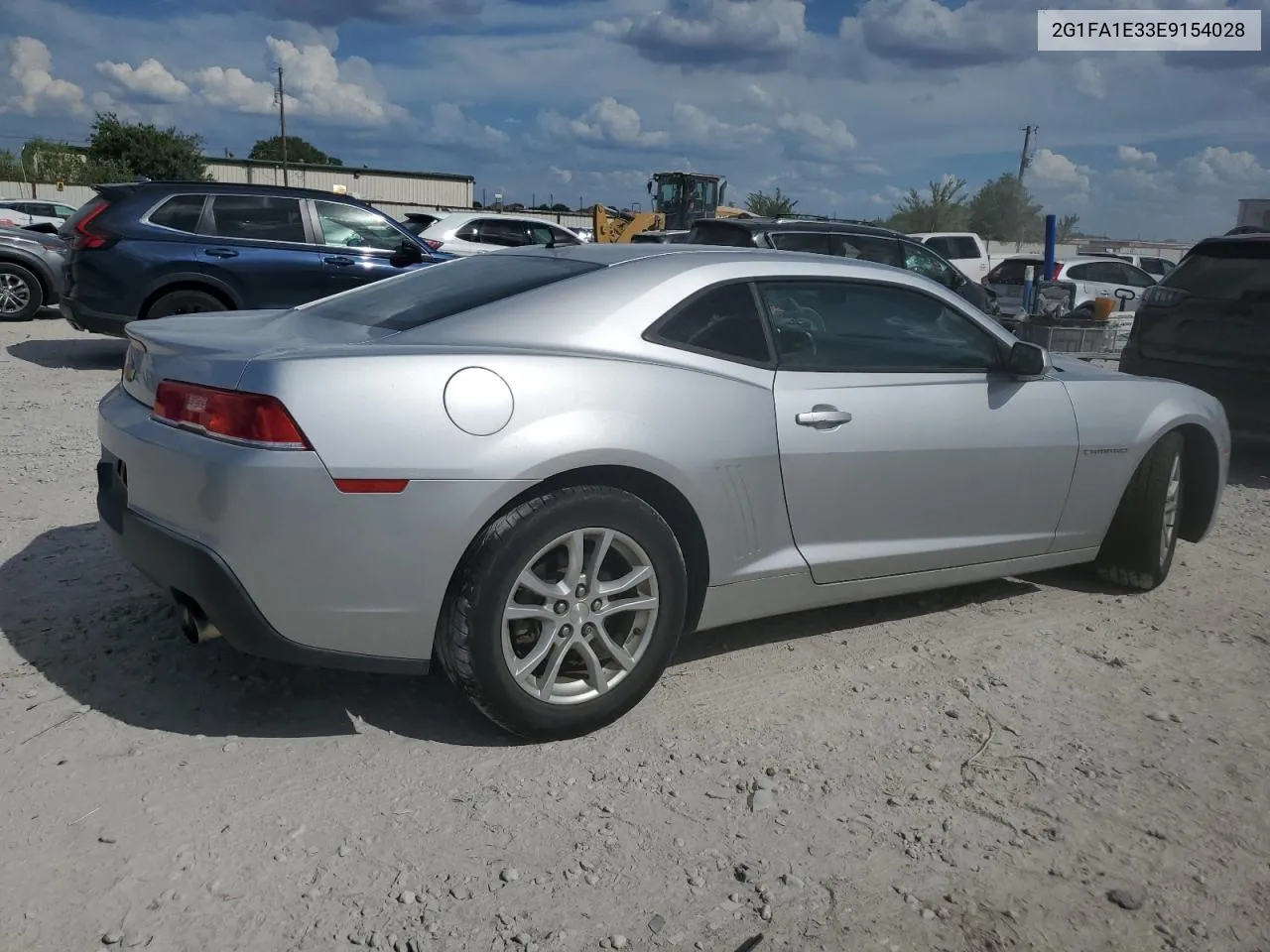 2014 Chevrolet Camaro Ls VIN: 2G1FA1E33E9154028 Lot: 69440254