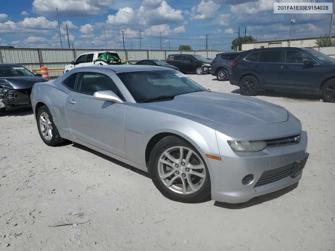 2G1FA1E33E9154028 2014 Chevrolet Camaro Ls