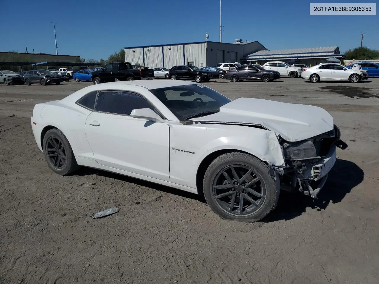 2014 Chevrolet Camaro Ls VIN: 2G1FA1E38E9306353 Lot: 69508754