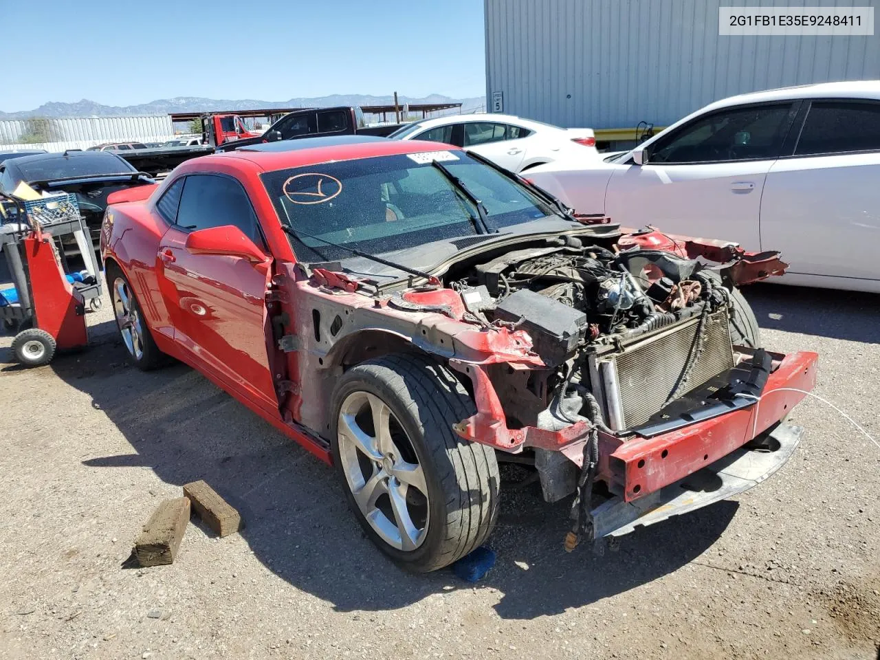 2014 Chevrolet Camaro Lt VIN: 2G1FB1E35E9248411 Lot: 69717504