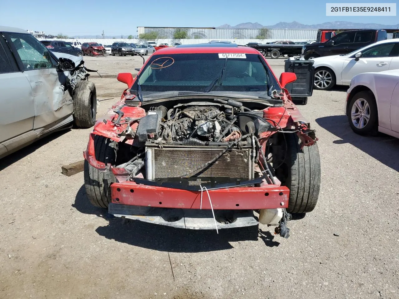 2G1FB1E35E9248411 2014 Chevrolet Camaro Lt