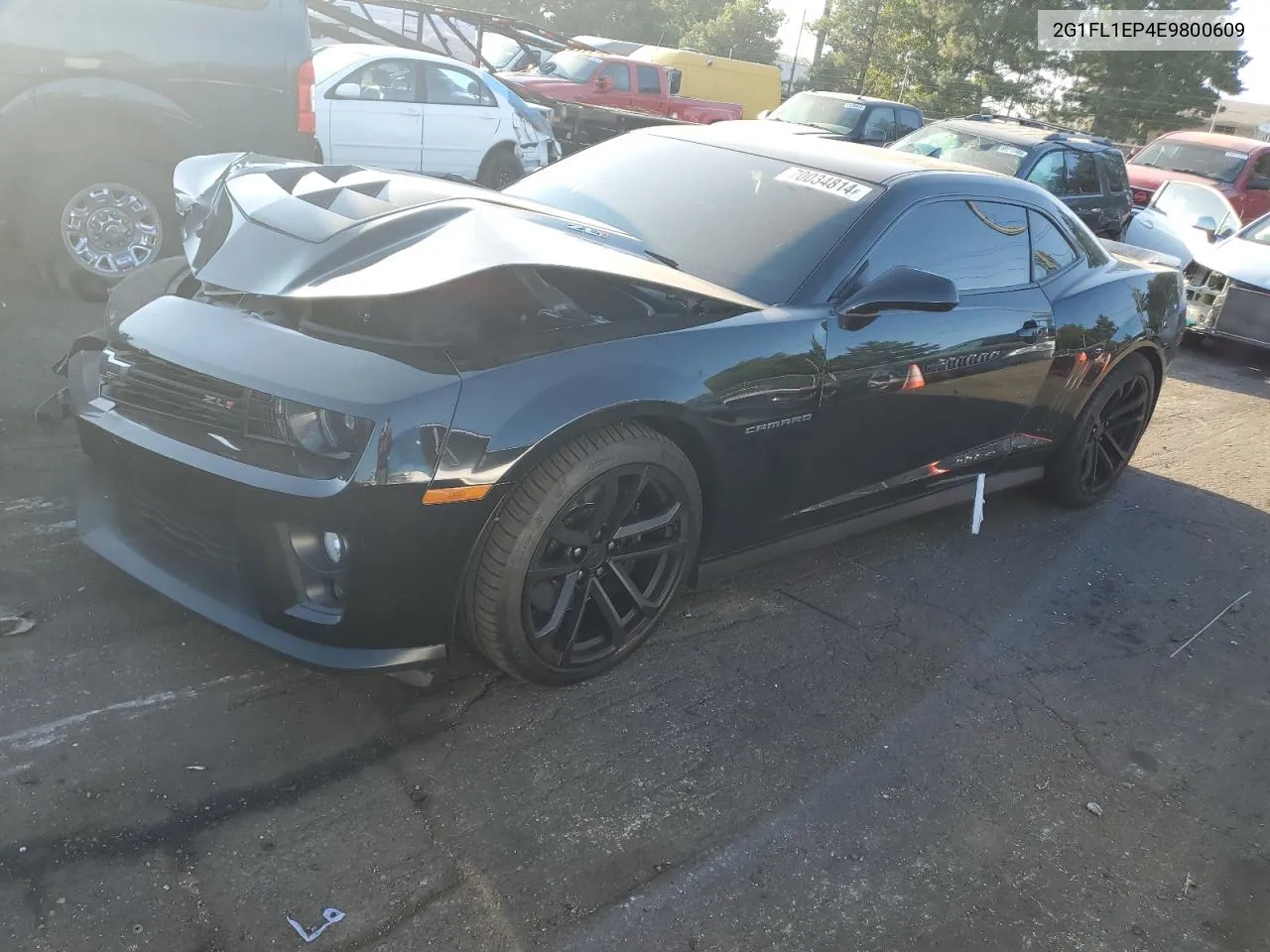 2014 Chevrolet Camaro Zl1 VIN: 2G1FL1EP4E9800609 Lot: 70034814