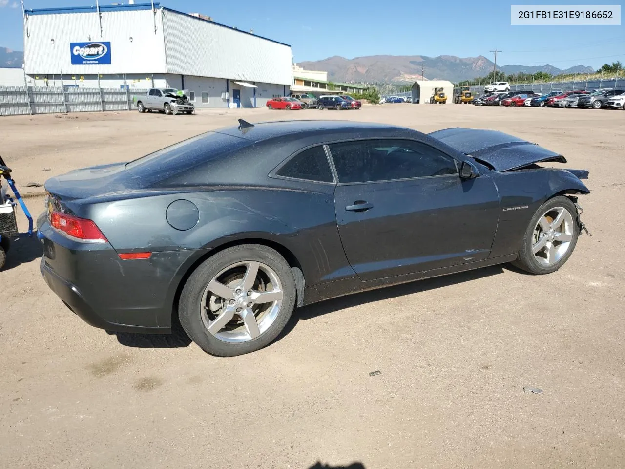 2014 Chevrolet Camaro Lt VIN: 2G1FB1E31E9186652 Lot: 70045224