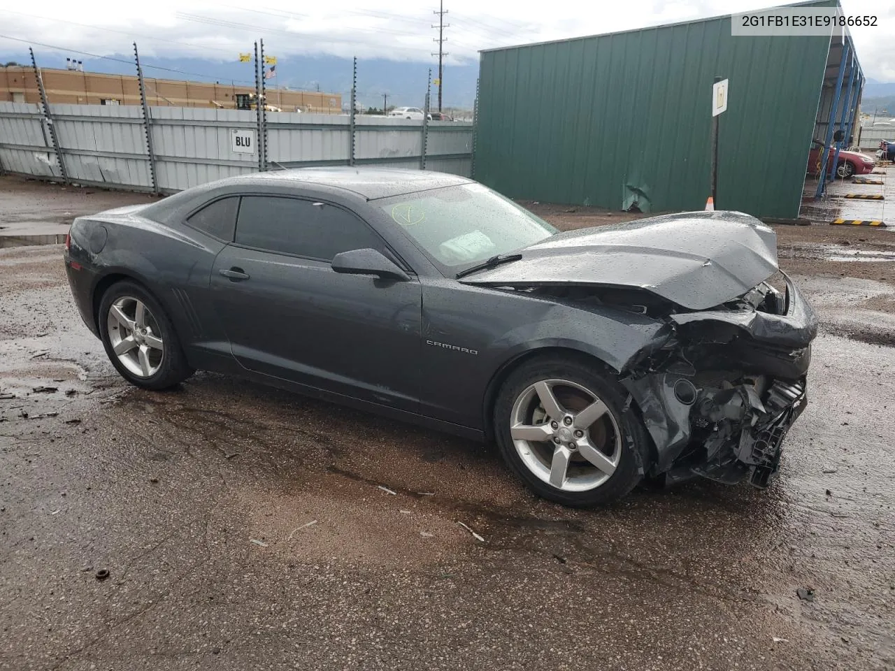 2014 Chevrolet Camaro Lt VIN: 2G1FB1E31E9186652 Lot: 70045224