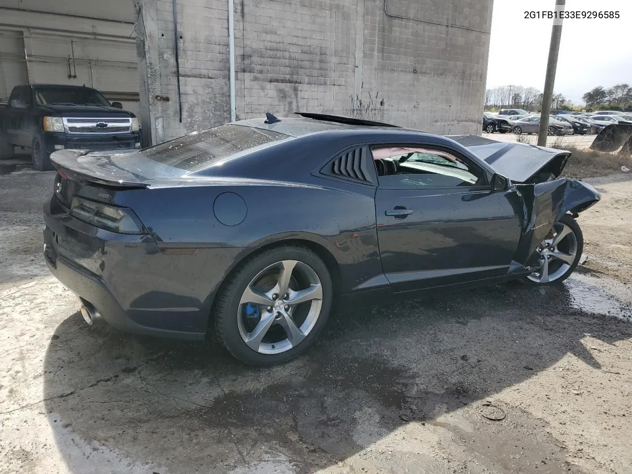 2G1FB1E33E9296585 2014 Chevrolet Camaro Lt