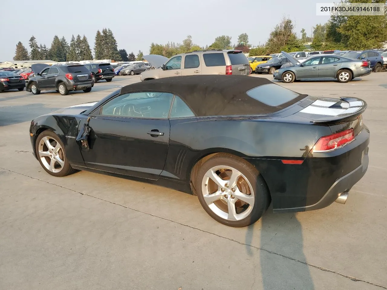 2G1FK3DJ6E9146188 2014 Chevrolet Camaro 2Ss