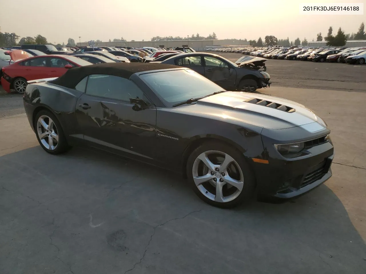 2G1FK3DJ6E9146188 2014 Chevrolet Camaro 2Ss