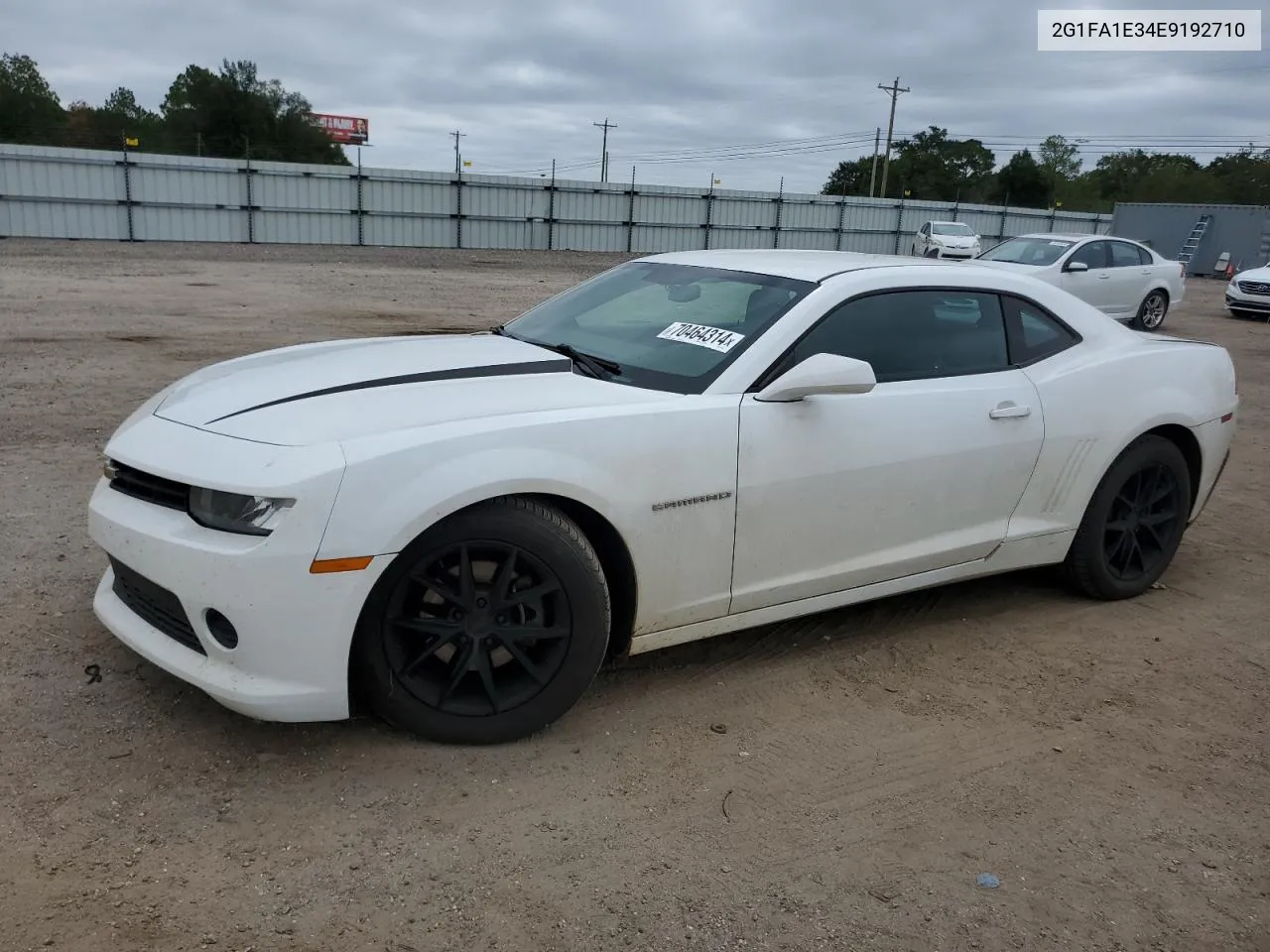 2014 Chevrolet Camaro Ls VIN: 2G1FA1E34E9192710 Lot: 70464314