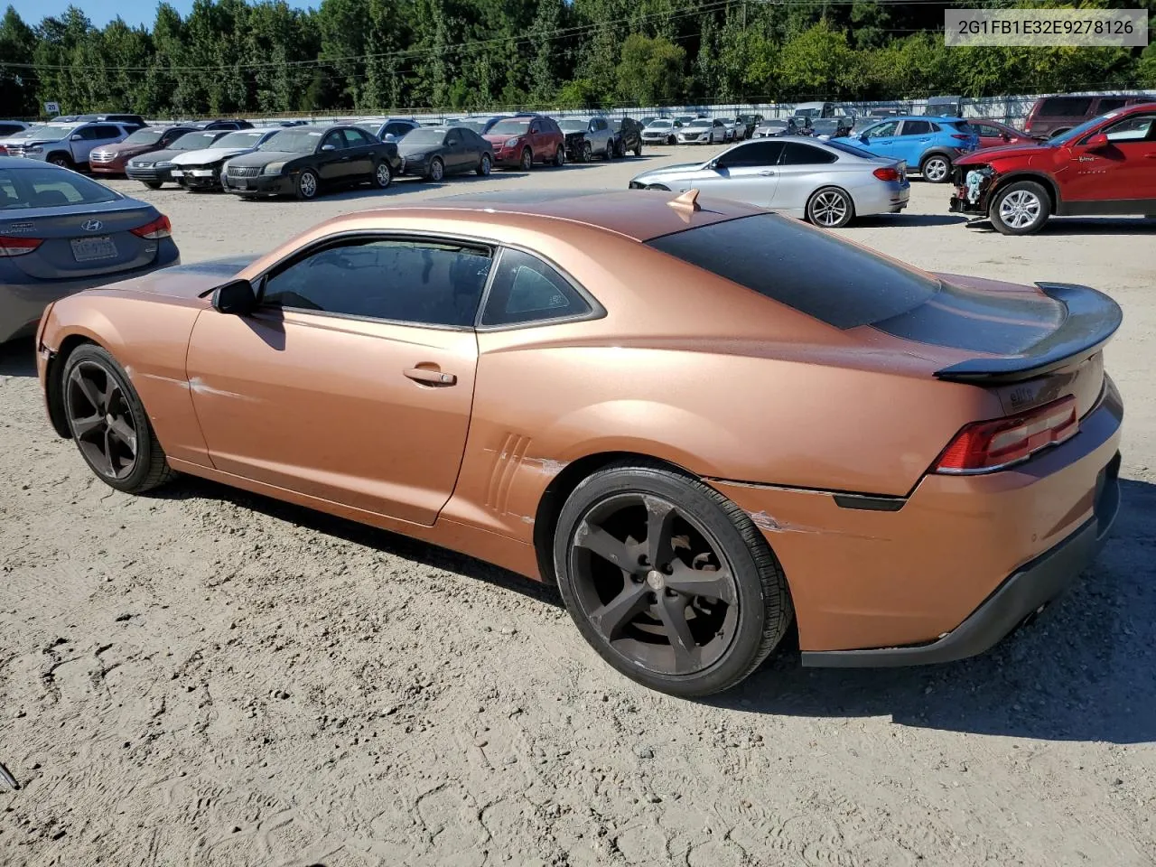 2014 Chevrolet Camaro Lt VIN: 2G1FB1E32E9278126 Lot: 70510144