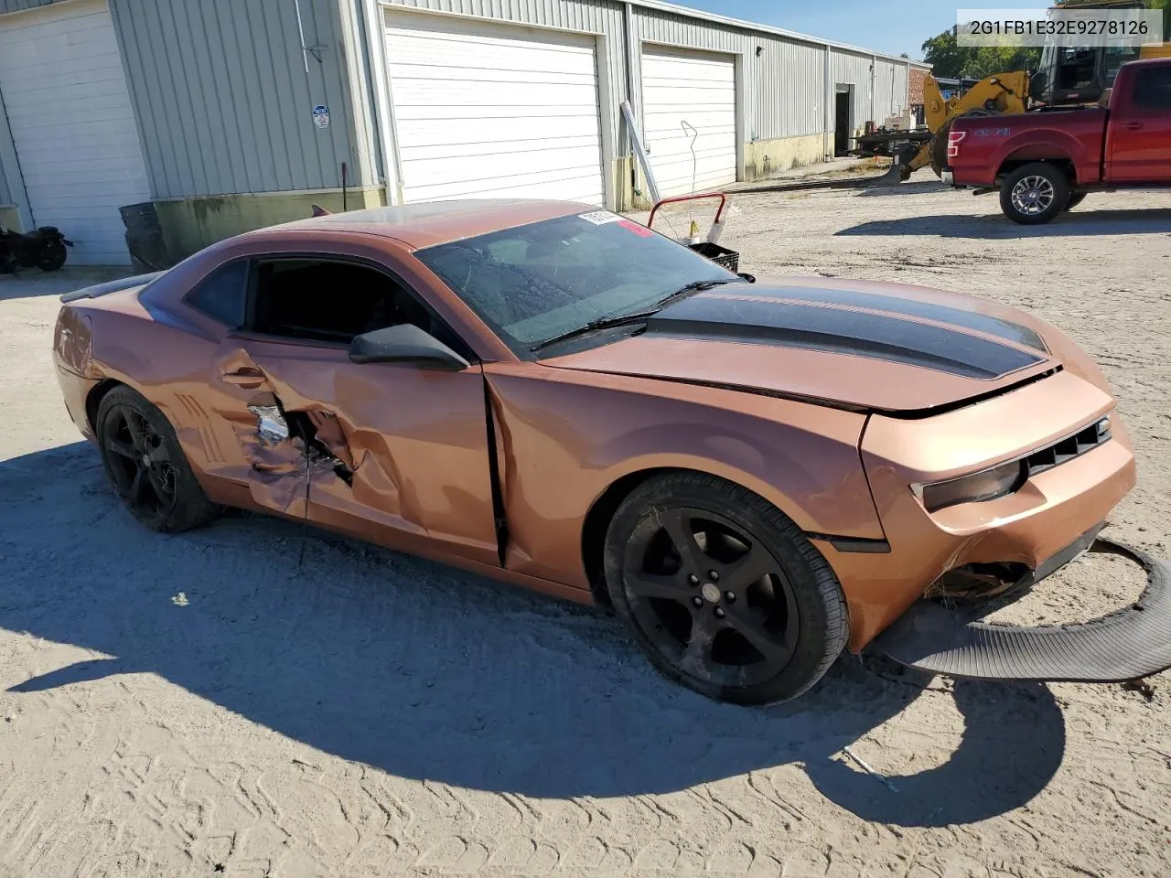 2G1FB1E32E9278126 2014 Chevrolet Camaro Lt