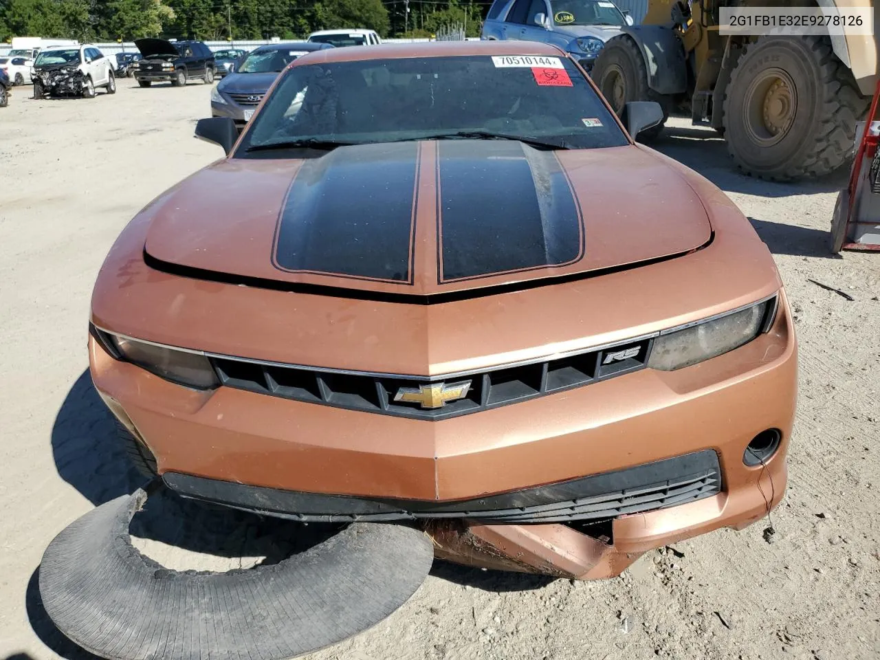 2G1FB1E32E9278126 2014 Chevrolet Camaro Lt