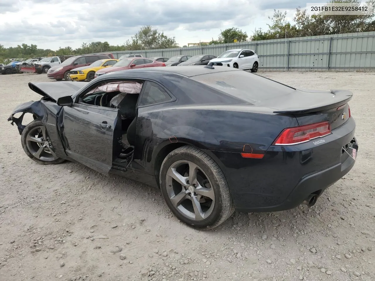 2G1FB1E32E9258412 2014 Chevrolet Camaro Lt