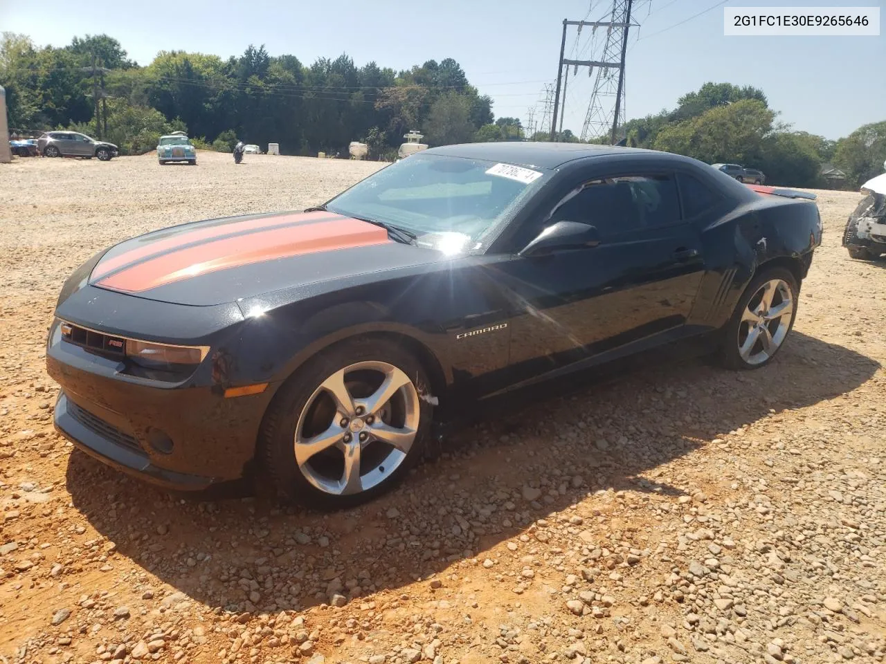 2G1FC1E30E9265646 2014 Chevrolet Camaro Lt