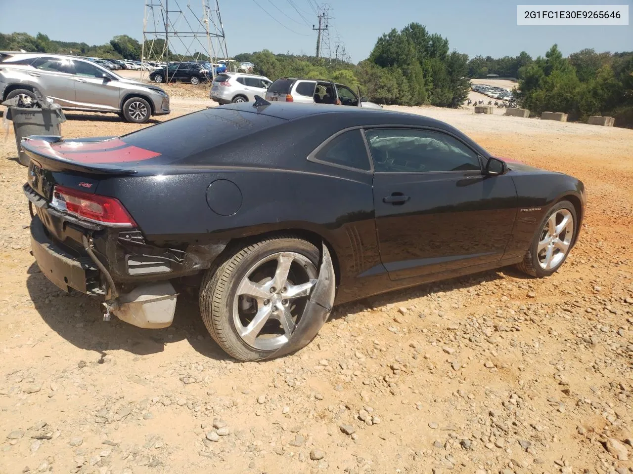 2G1FC1E30E9265646 2014 Chevrolet Camaro Lt