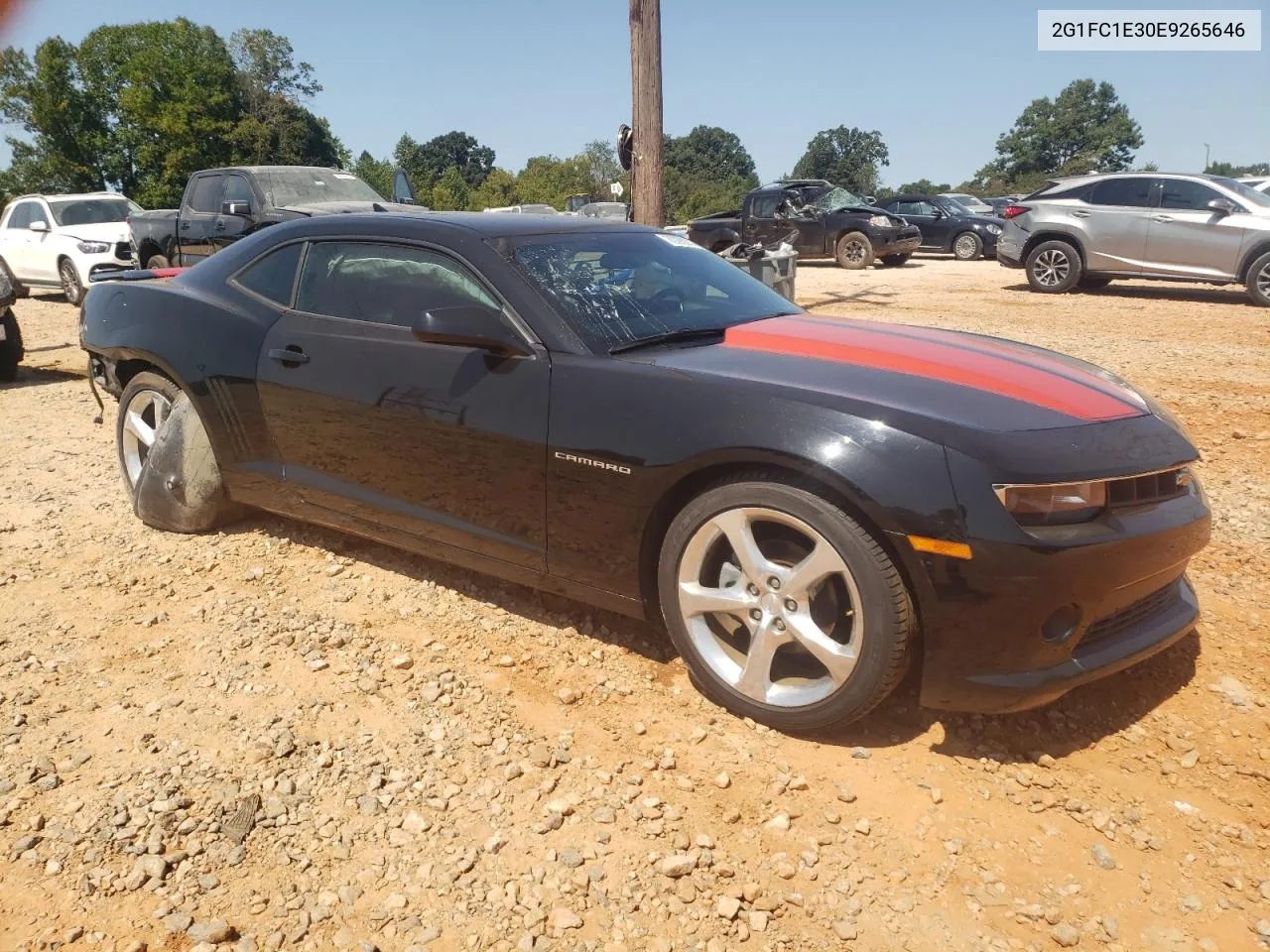 2G1FC1E30E9265646 2014 Chevrolet Camaro Lt