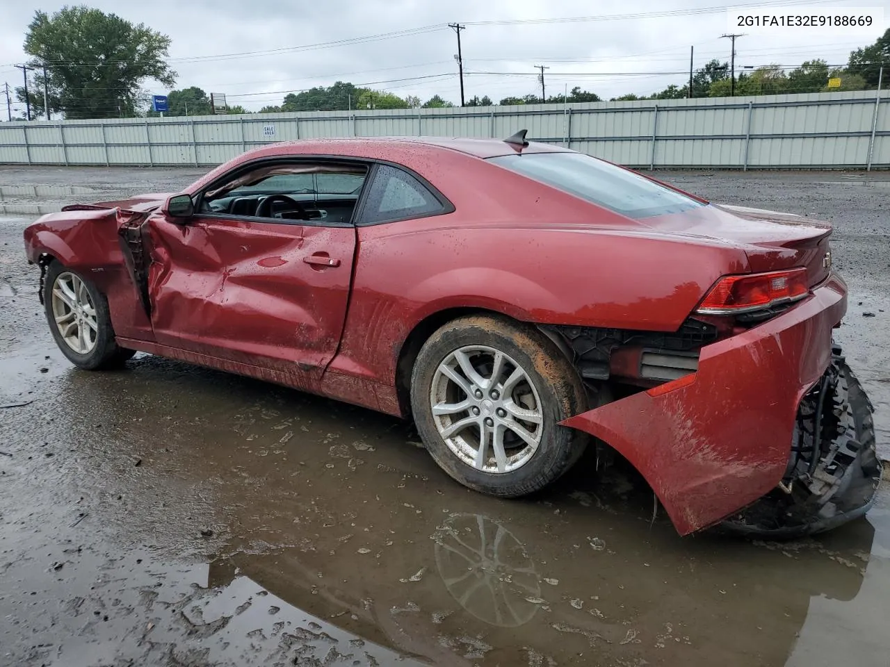 2G1FA1E32E9188669 2014 Chevrolet Camaro Ls