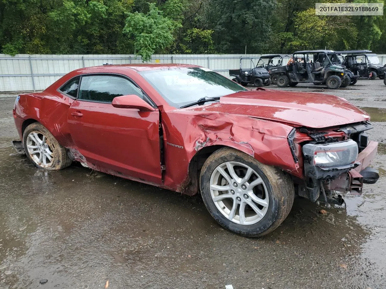 2G1FA1E32E9188669 2014 Chevrolet Camaro Ls