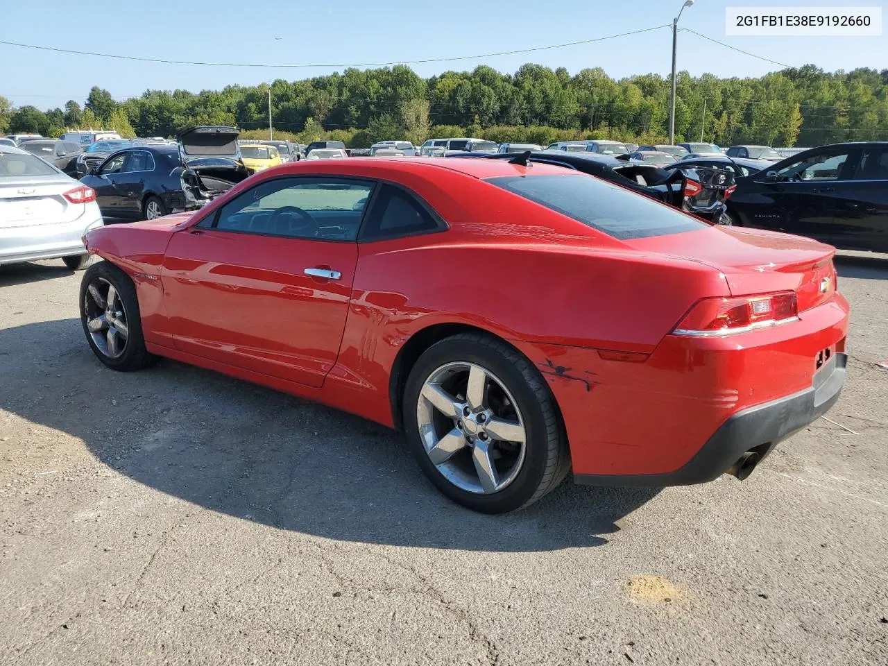 2014 Chevrolet Camaro Lt VIN: 2G1FB1E38E9192660 Lot: 70960664