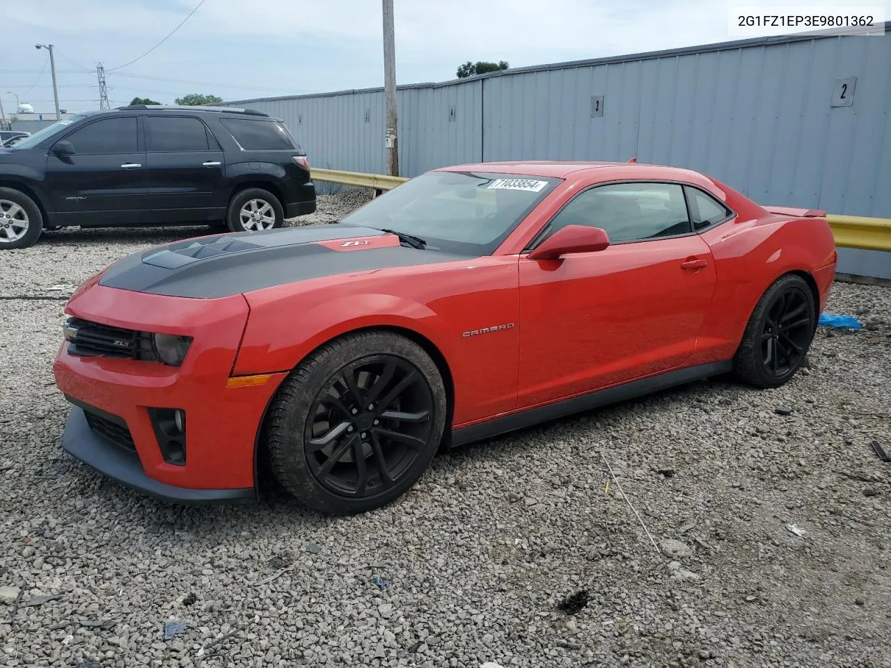 2G1FZ1EP3E9801362 2014 Chevrolet Camaro Zl1