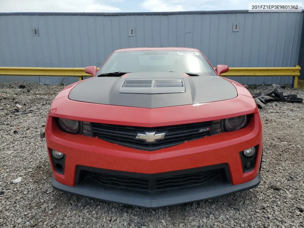 2014 Chevrolet Camaro Zl1 VIN: 2G1FZ1EP3E9801362 Lot: 71033854