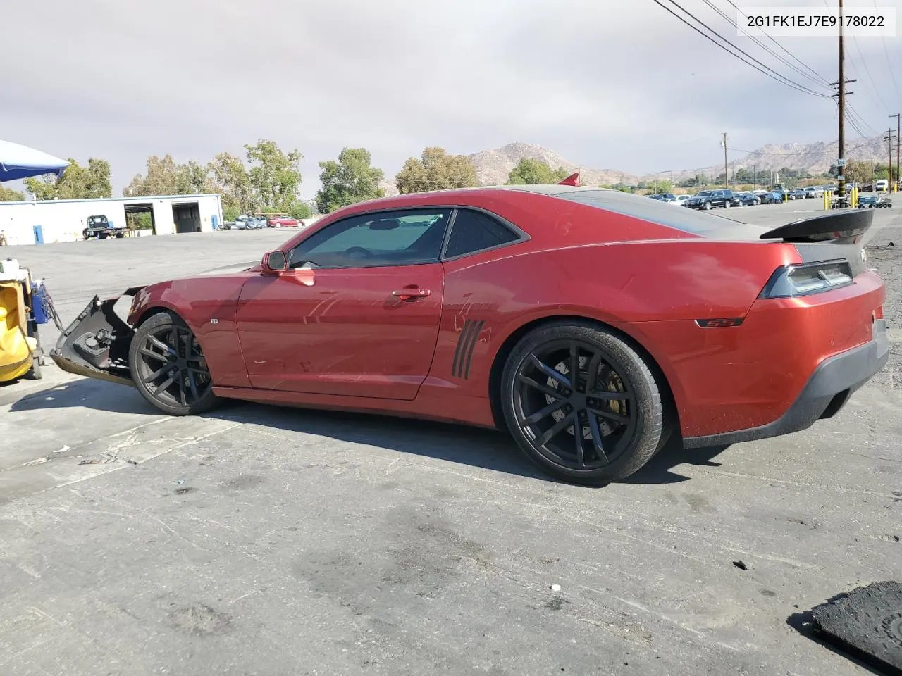 2014 Chevrolet Camaro 2Ss VIN: 2G1FK1EJ7E9178022 Lot: 71243564