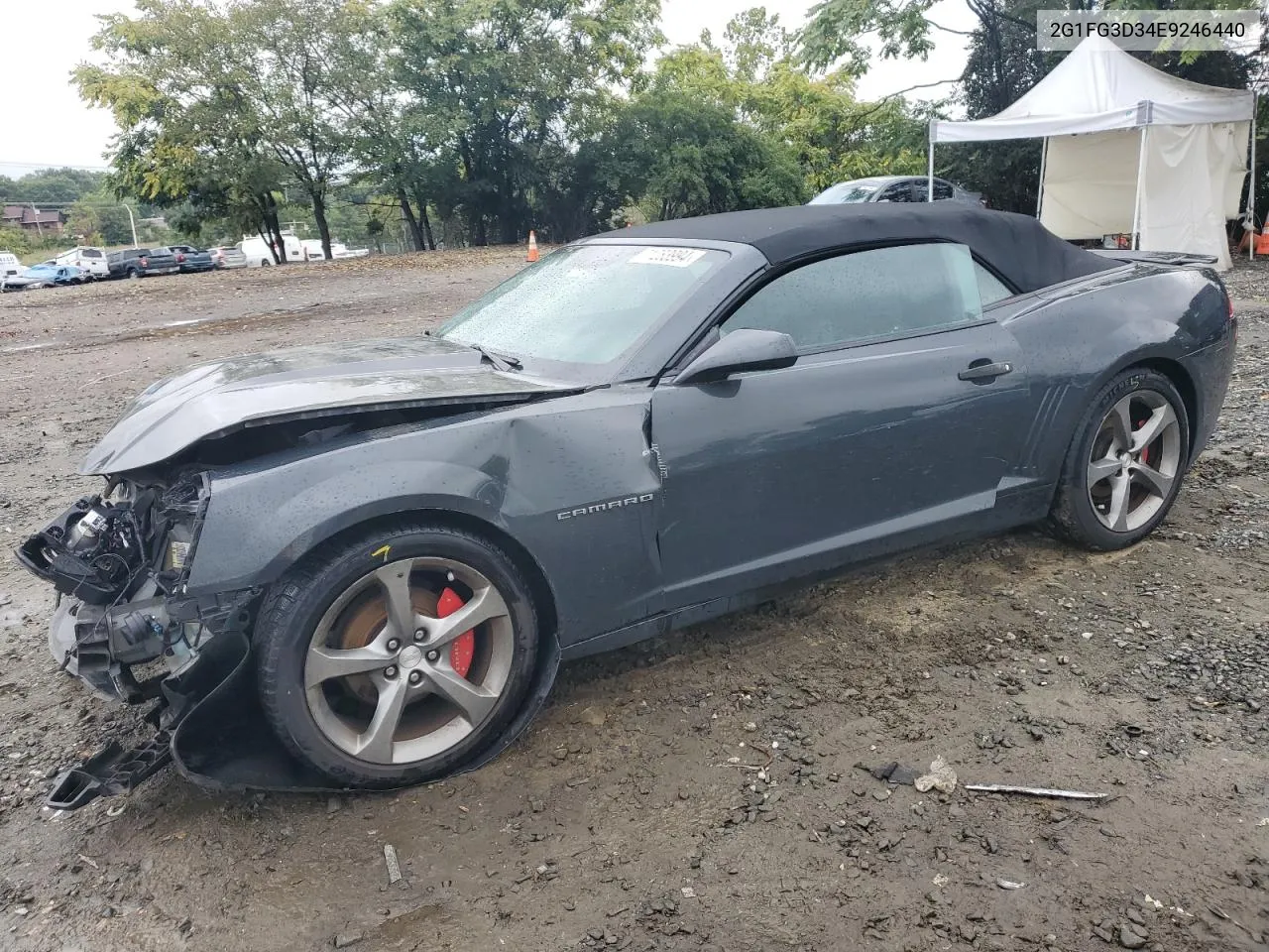 2G1FG3D34E9246440 2014 Chevrolet Camaro Lt