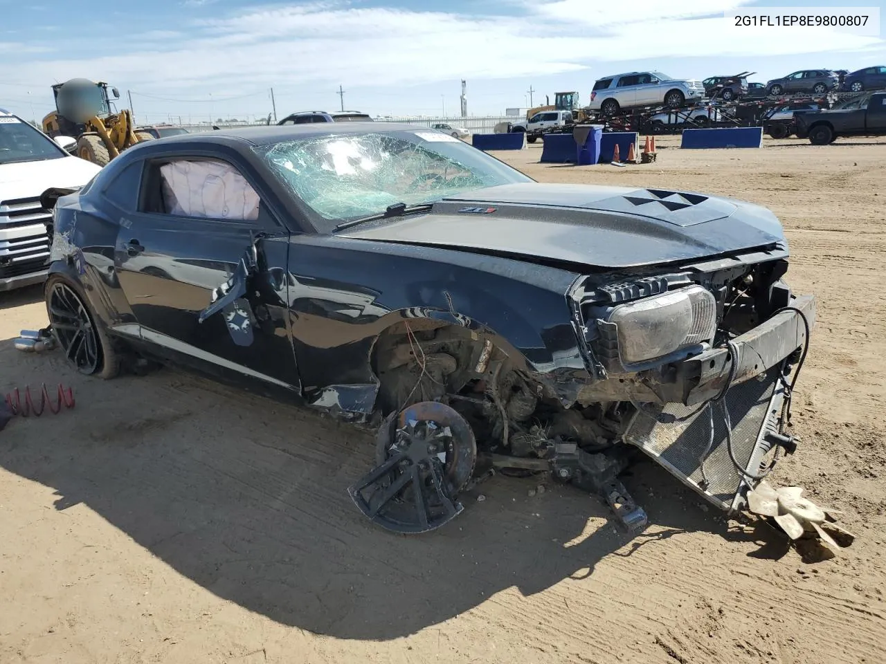 2014 Chevrolet Camaro Zl1 VIN: 2G1FL1EP8E9800807 Lot: 71412124