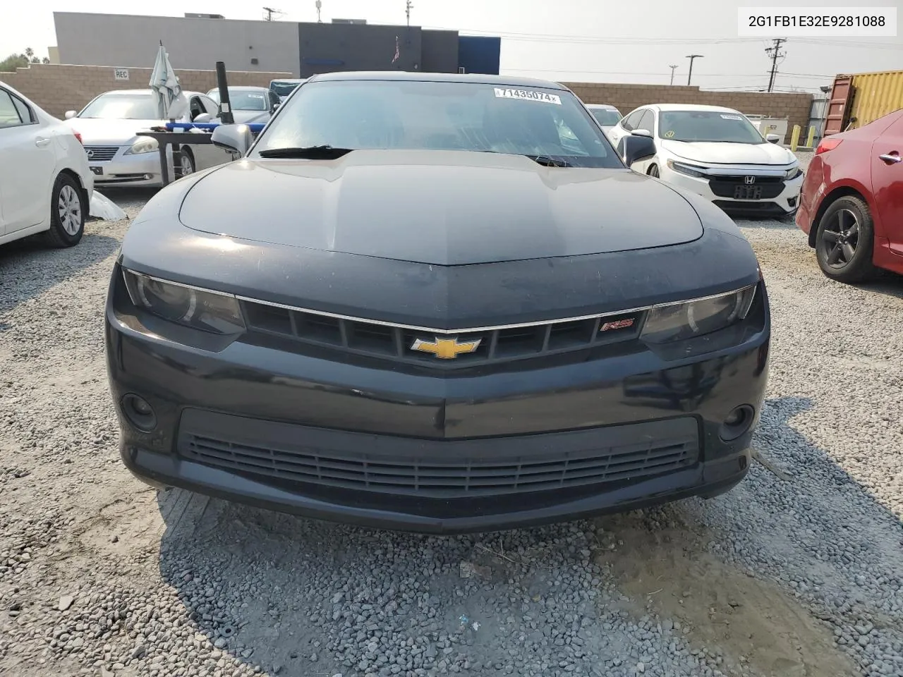 2014 Chevrolet Camaro Lt VIN: 2G1FB1E32E9281088 Lot: 71435074