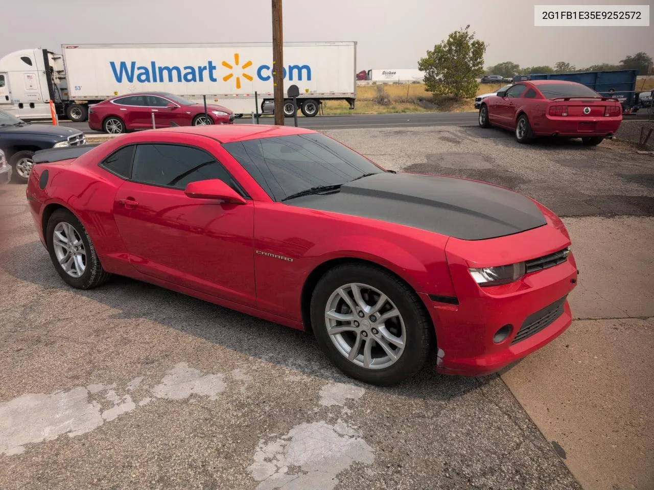 2014 Chevrolet Camaro Lt VIN: 2G1FB1E35E9252572 Lot: 71474974