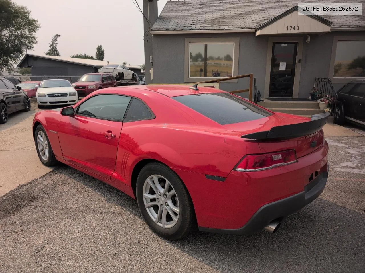 2014 Chevrolet Camaro Lt VIN: 2G1FB1E35E9252572 Lot: 71474974