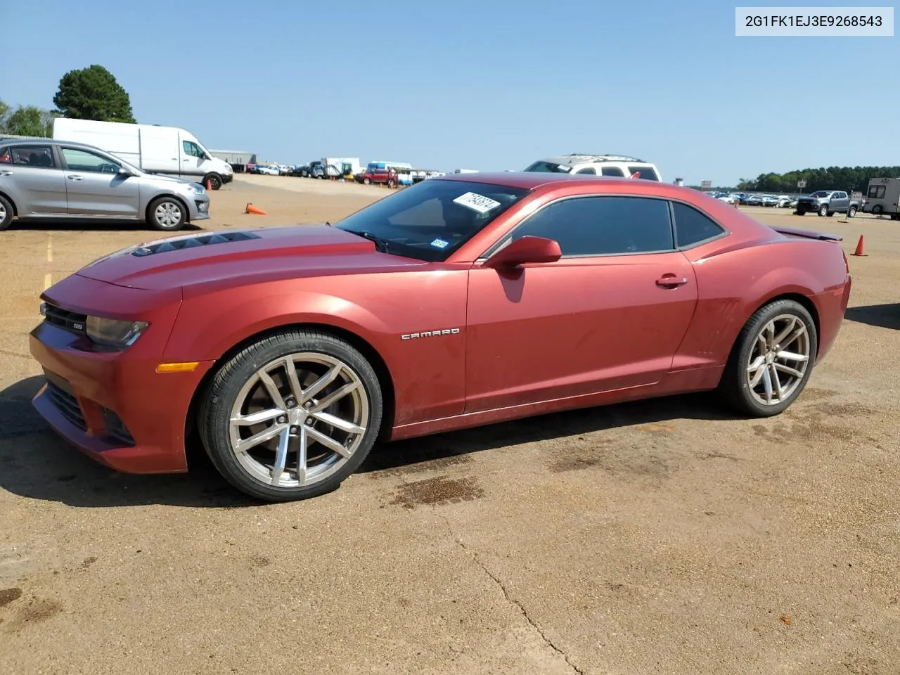 2014 Chevrolet Camaro 2Ss VIN: 2G1FK1EJ3E9268543 Lot: 71543674