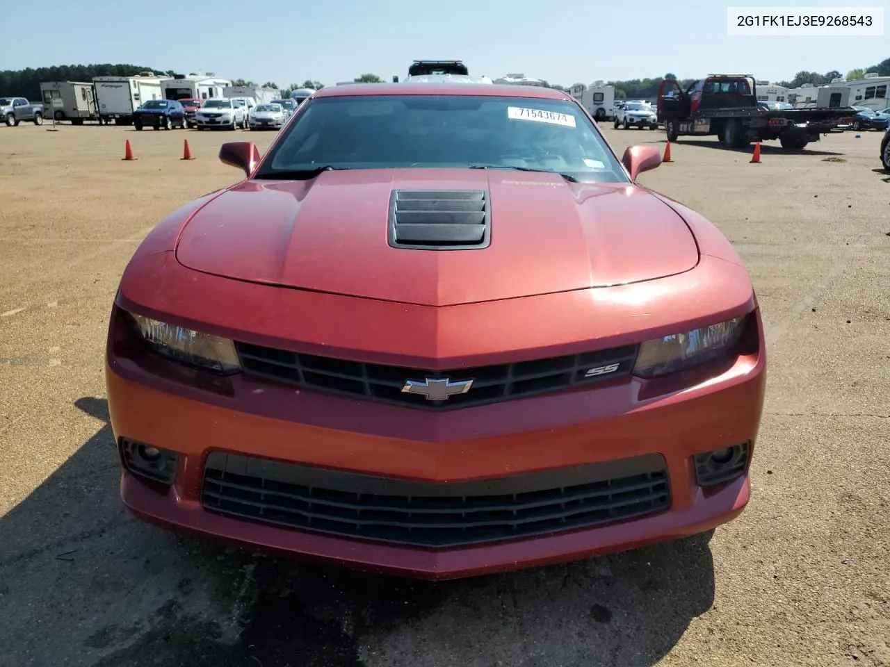 2G1FK1EJ3E9268543 2014 Chevrolet Camaro 2Ss