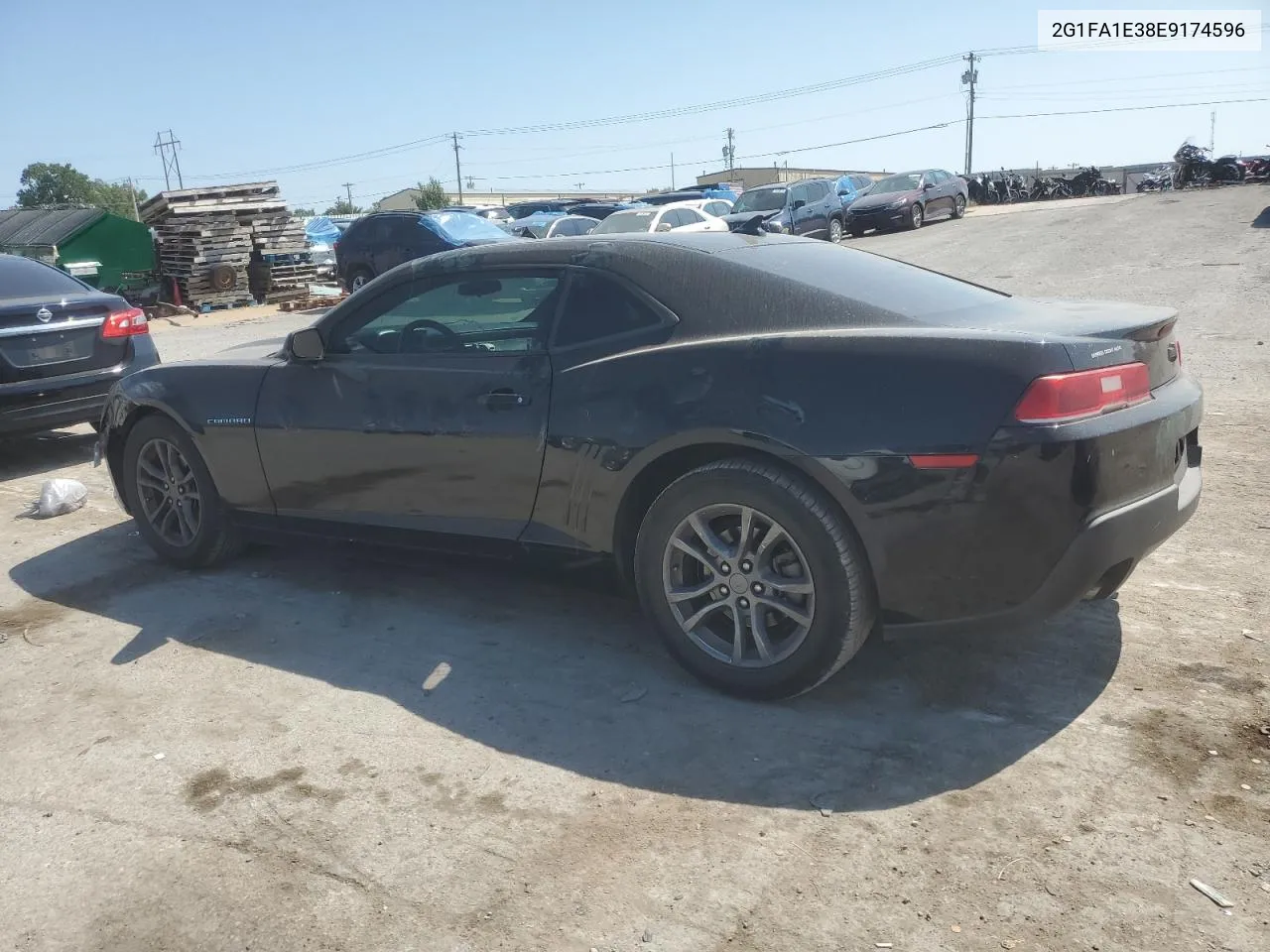 2G1FA1E38E9174596 2014 Chevrolet Camaro Ls