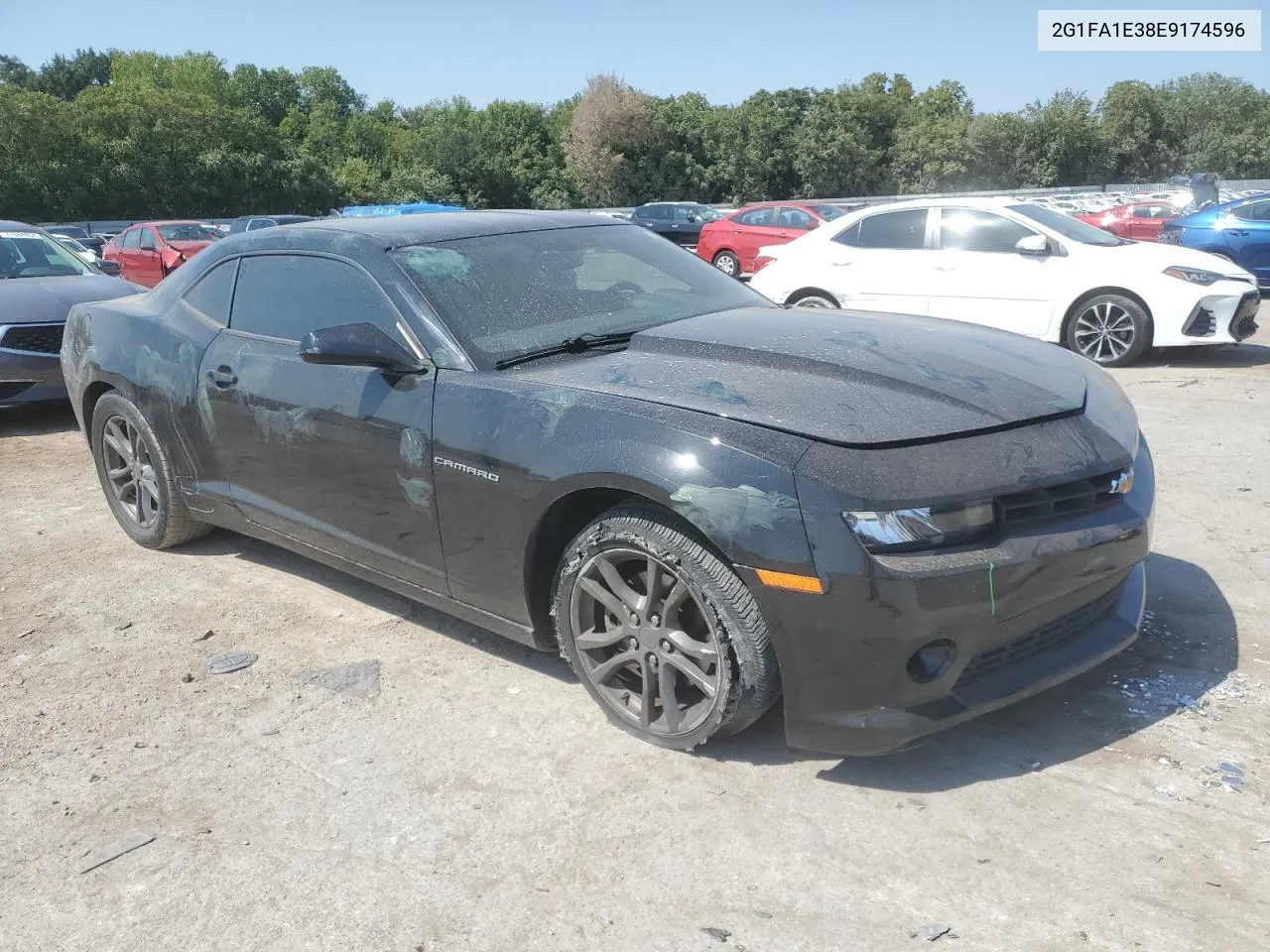 2G1FA1E38E9174596 2014 Chevrolet Camaro Ls