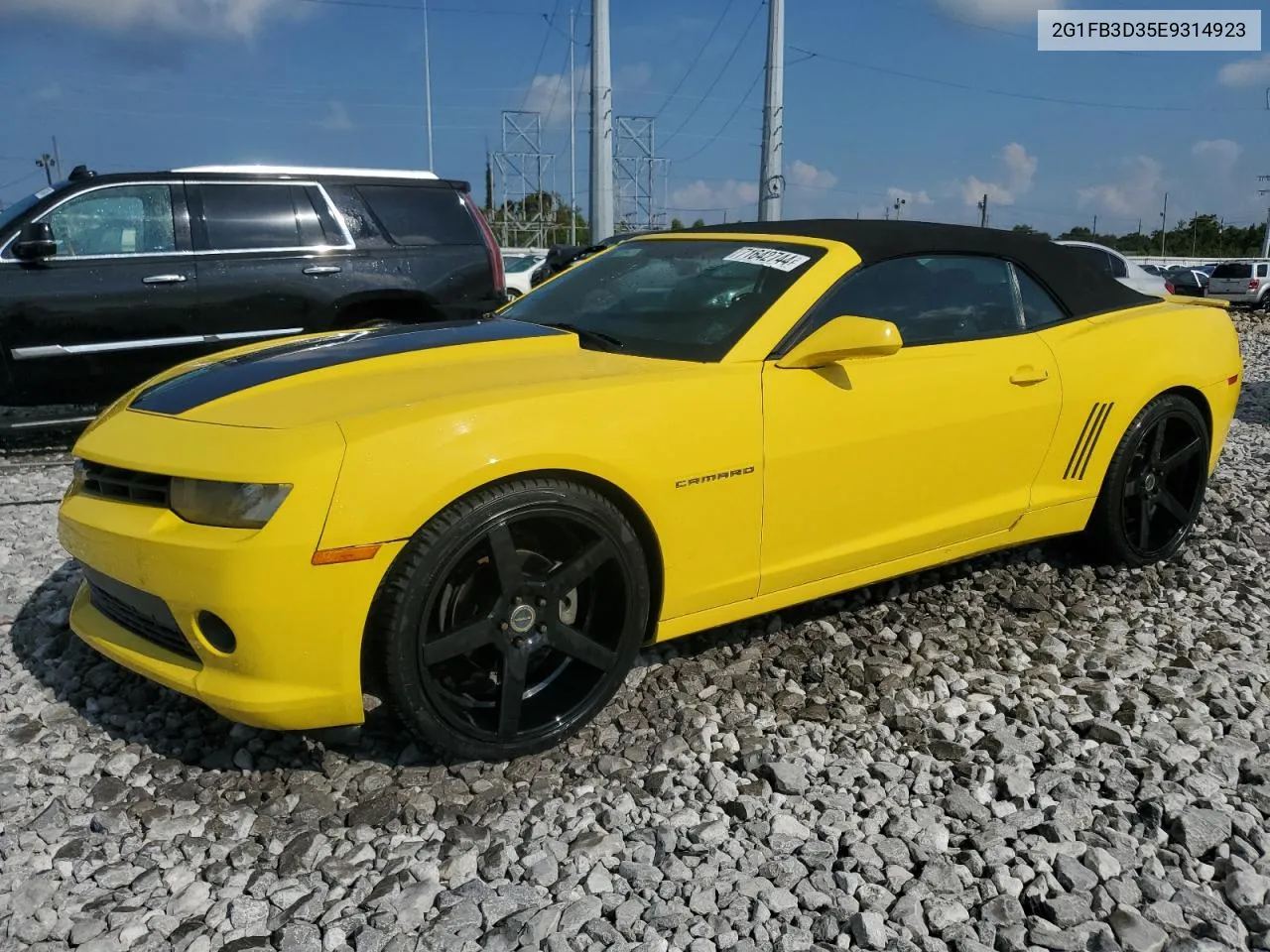 2G1FB3D35E9314923 2014 Chevrolet Camaro Lt