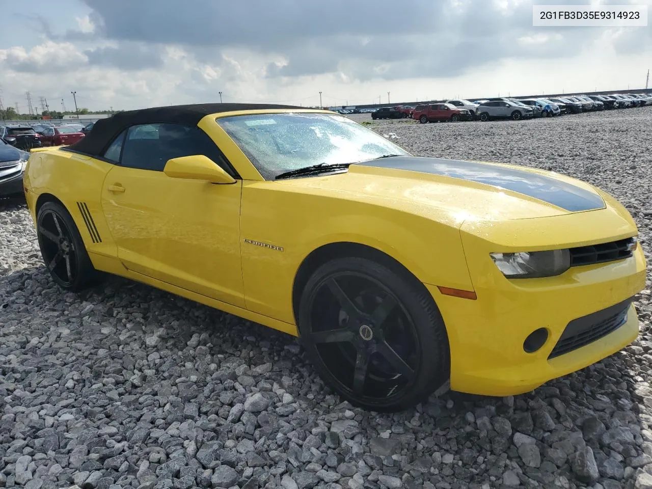 2014 Chevrolet Camaro Lt VIN: 2G1FB3D35E9314923 Lot: 71642744