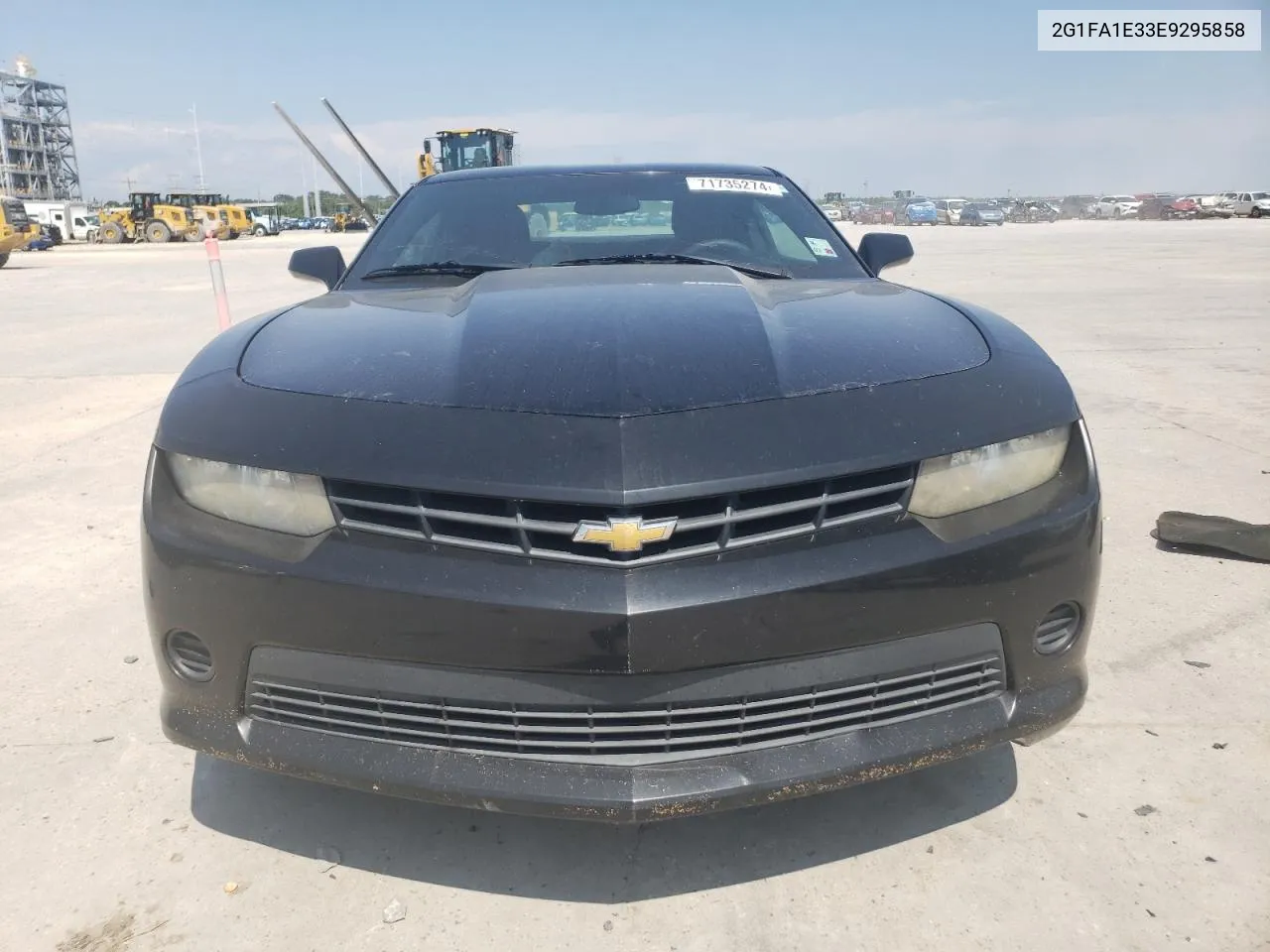 2014 Chevrolet Camaro Ls VIN: 2G1FA1E33E9295858 Lot: 71735274