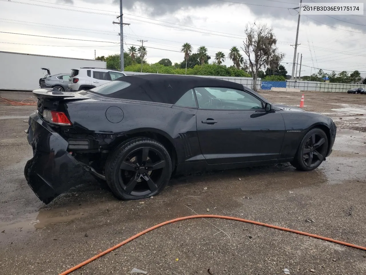 2014 Chevrolet Camaro Lt VIN: 2G1FB3D36E9175174 Lot: 71754784