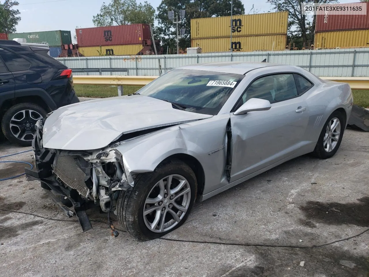 2014 Chevrolet Camaro Ls VIN: 2G1FA1E3XE9311635 Lot: 71965884