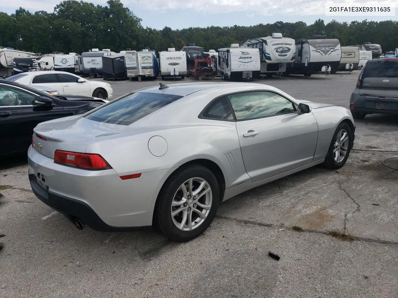 2014 Chevrolet Camaro Ls VIN: 2G1FA1E3XE9311635 Lot: 71965884