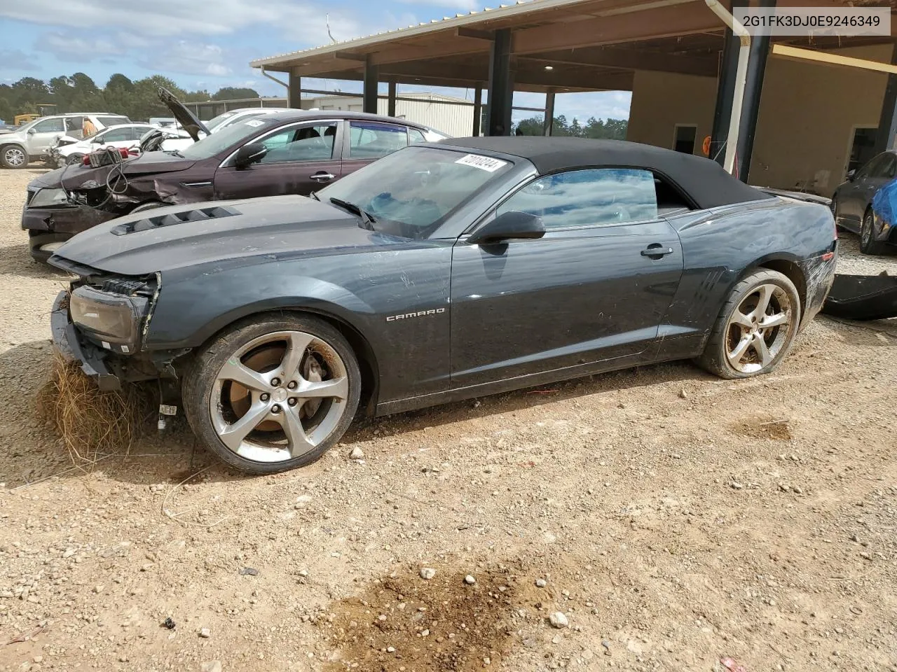 2G1FK3DJ0E9246349 2014 Chevrolet Camaro 2Ss