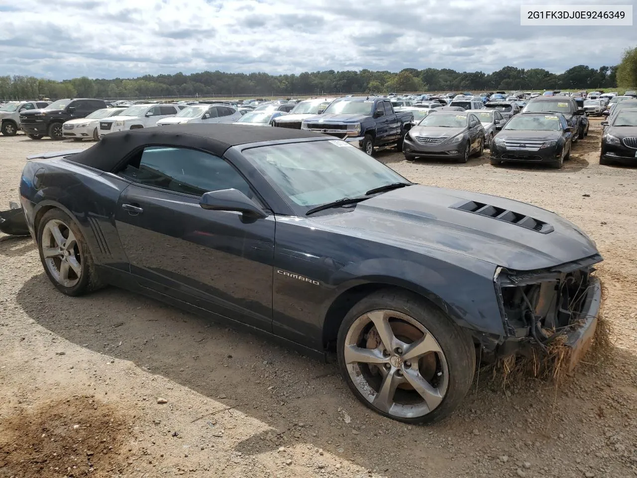 2014 Chevrolet Camaro 2Ss VIN: 2G1FK3DJ0E9246349 Lot: 72010244