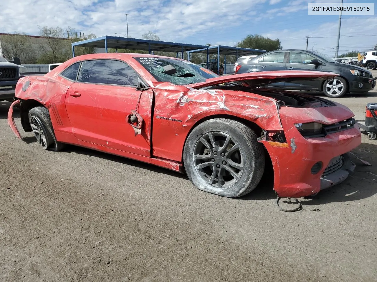 2014 Chevrolet Camaro Ls VIN: 2G1FA1E30E9159915 Lot: 72287894