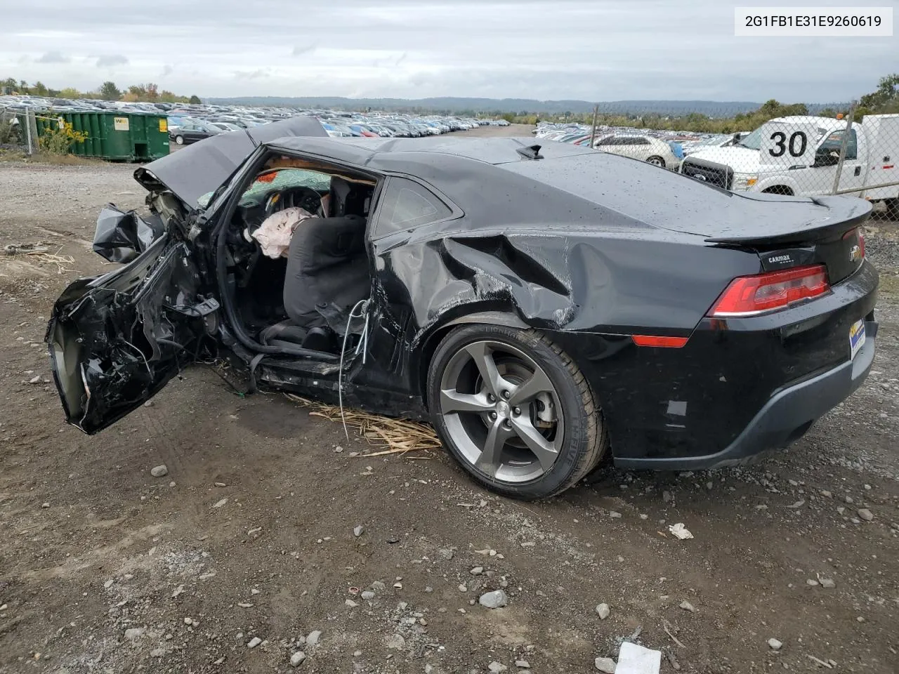 2G1FB1E31E9260619 2014 Chevrolet Camaro Lt