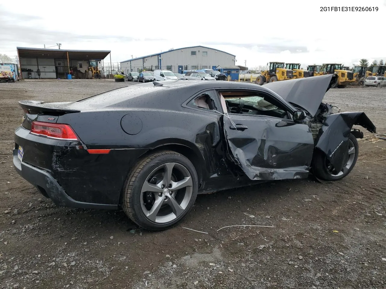 2G1FB1E31E9260619 2014 Chevrolet Camaro Lt