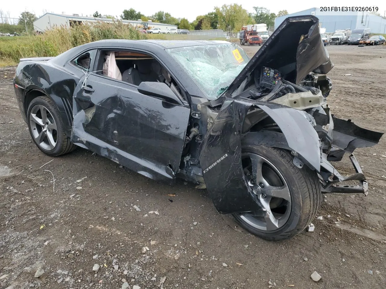 2G1FB1E31E9260619 2014 Chevrolet Camaro Lt