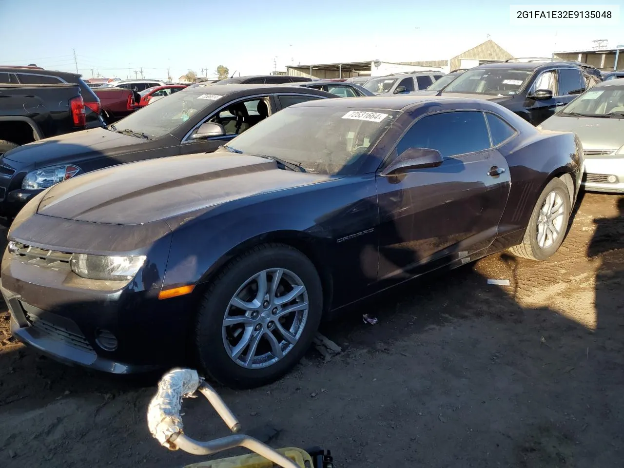 2014 Chevrolet Camaro Ls VIN: 2G1FA1E32E9135048 Lot: 72531664